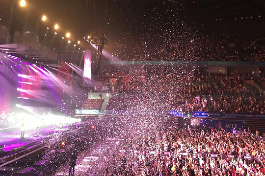 畅享摇滚，熊猫体育LED大屏“耀”你好看！