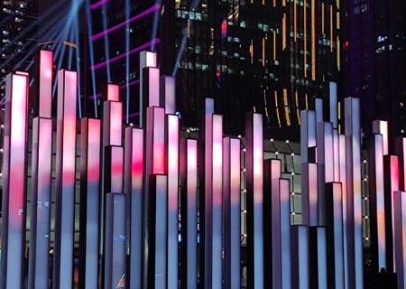 熊猫体育创意屏之罗湖钢琴屏项目