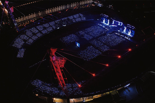 又一舞台奇迹！熊猫体育LED锥形屏燃爆2024张韶涵巡演现场 